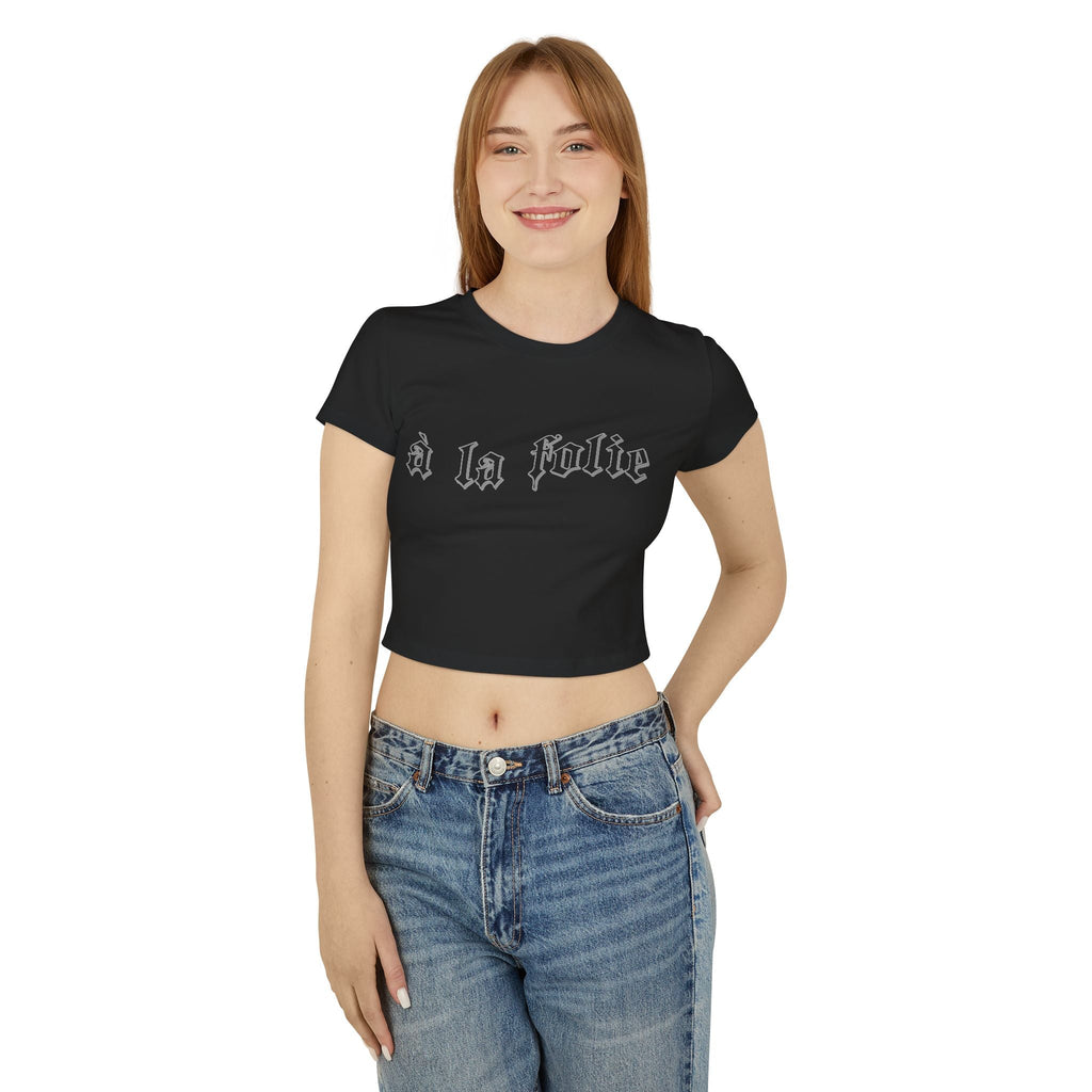 To Insanity Baby Tee | Psycho Ex