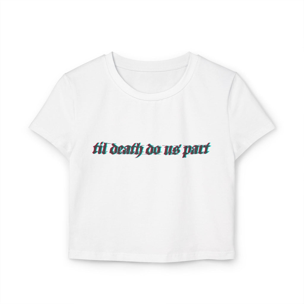 404: Reaper Not Found Baby Tee | Psycho Ex