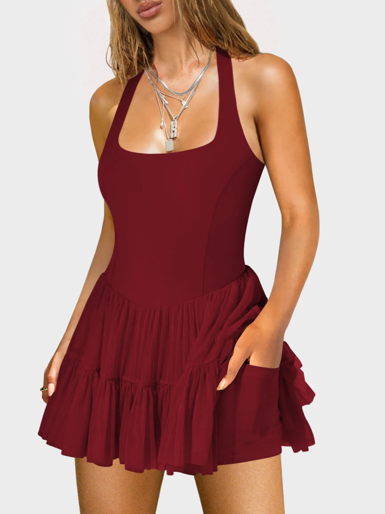 Sorry Not Stable Mini Dress