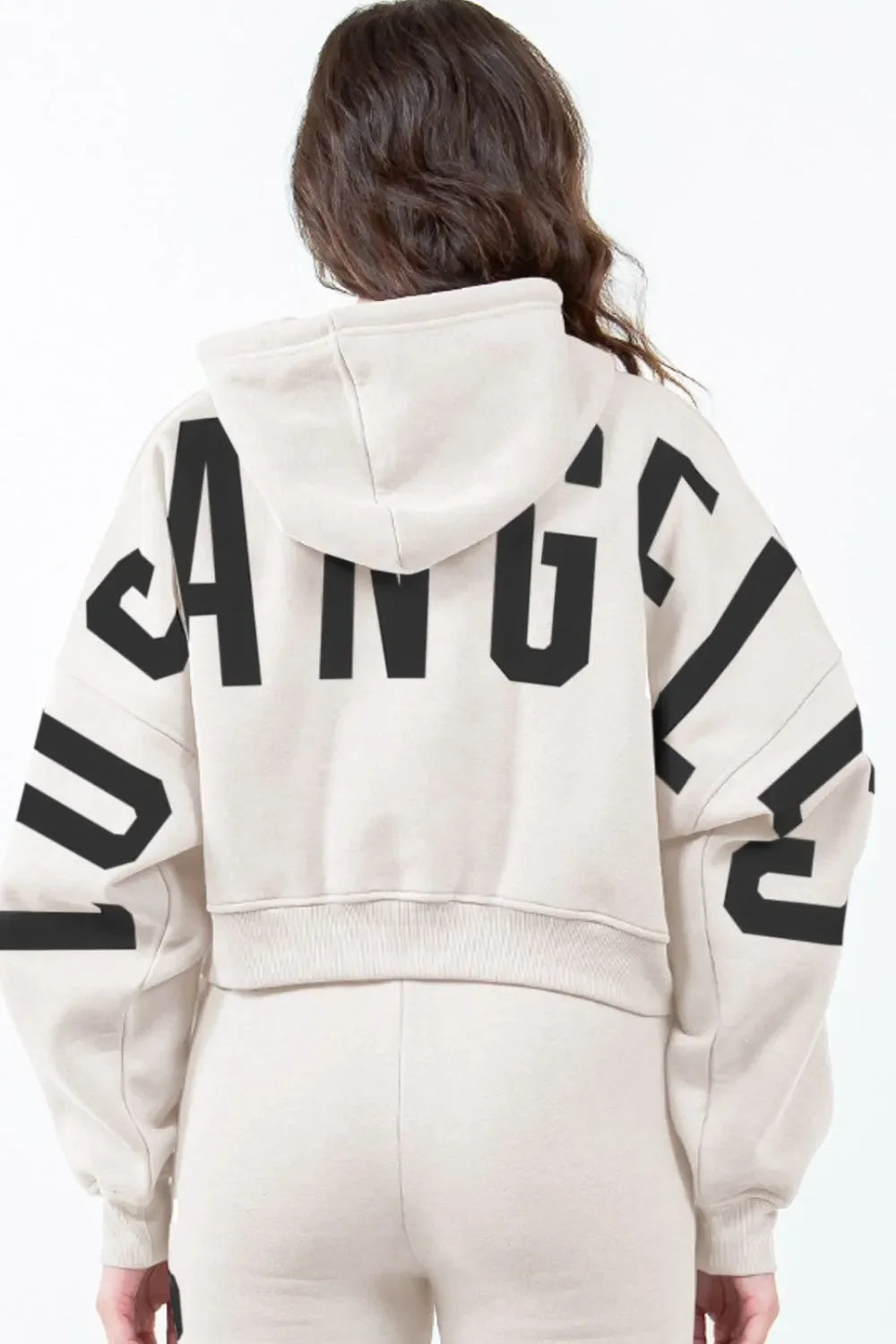 Ex on Sunset Cropped Hoodie