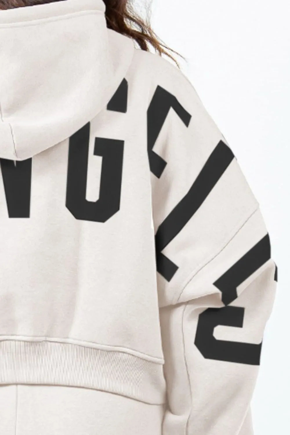 Ex on Sunset Cropped Hoodie