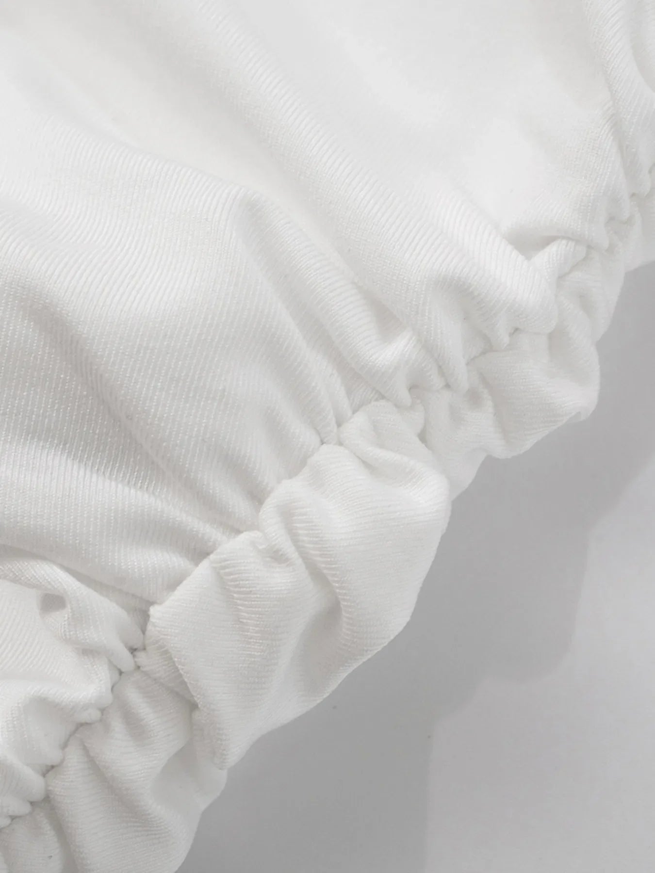 Ruched One Shoulder Mini Dress