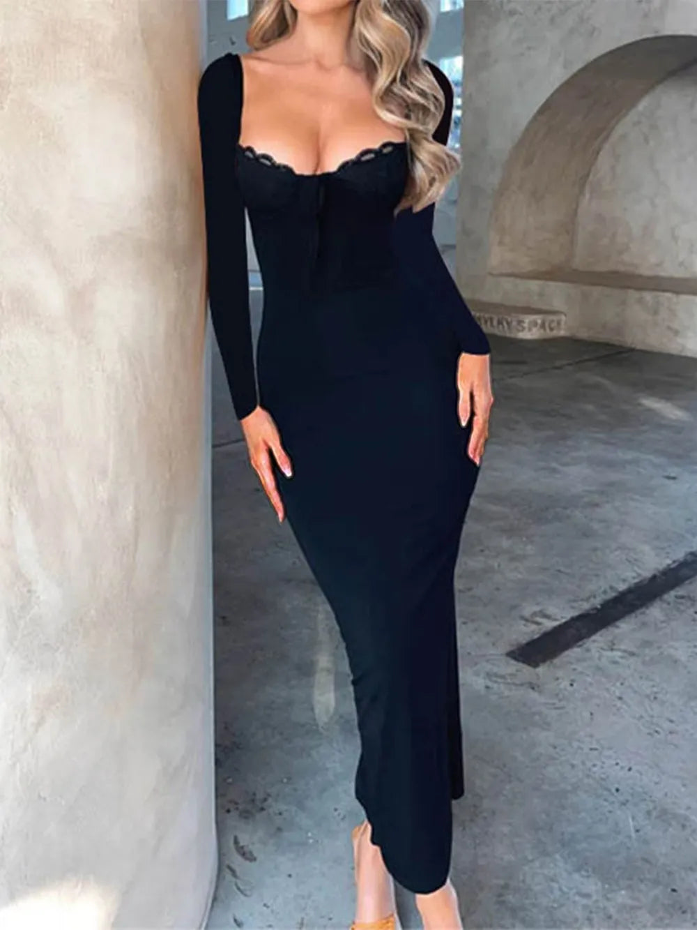 Midnight Behavior Dress