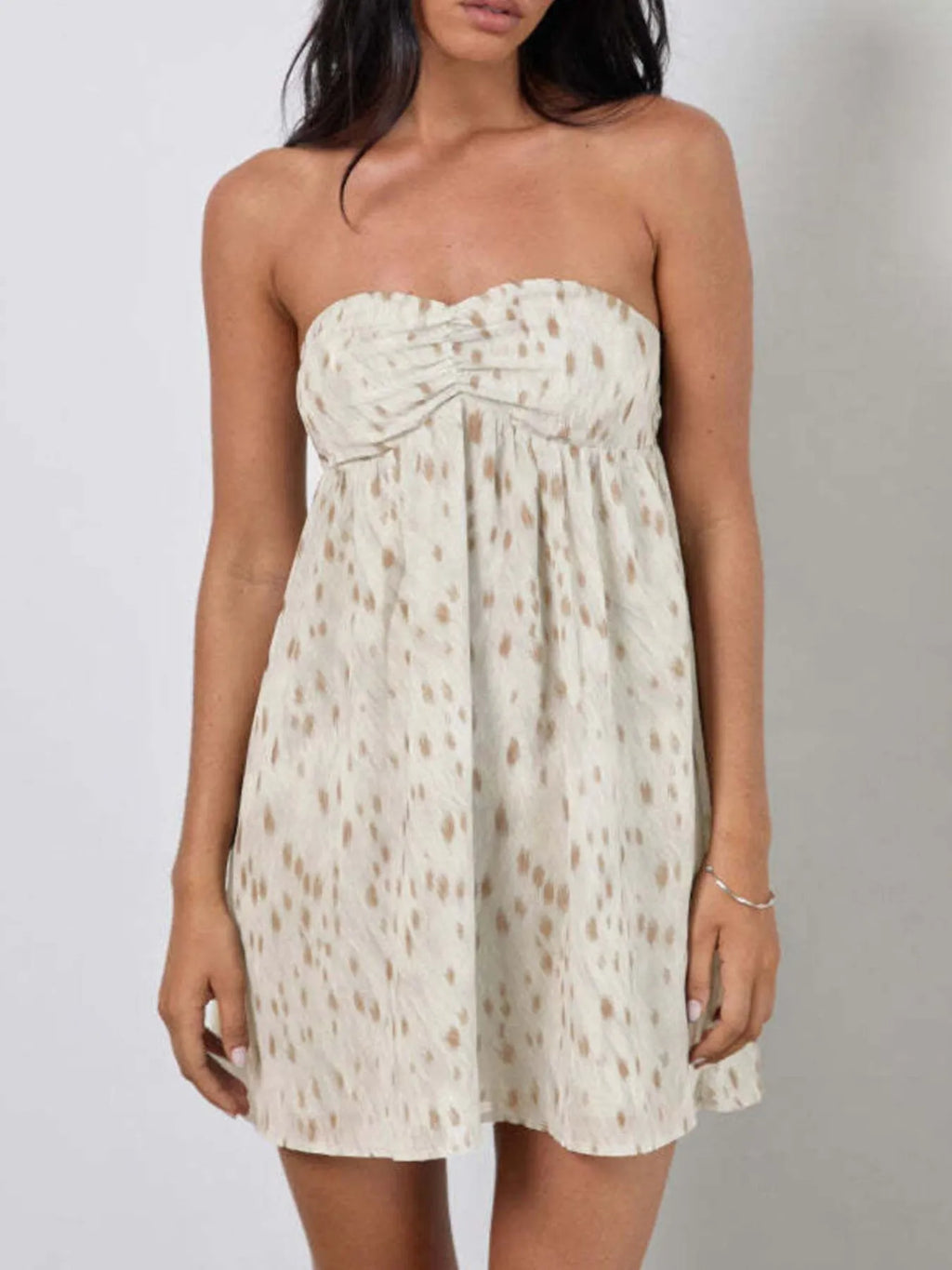 Sweetheart Neck Tube Mini Dress