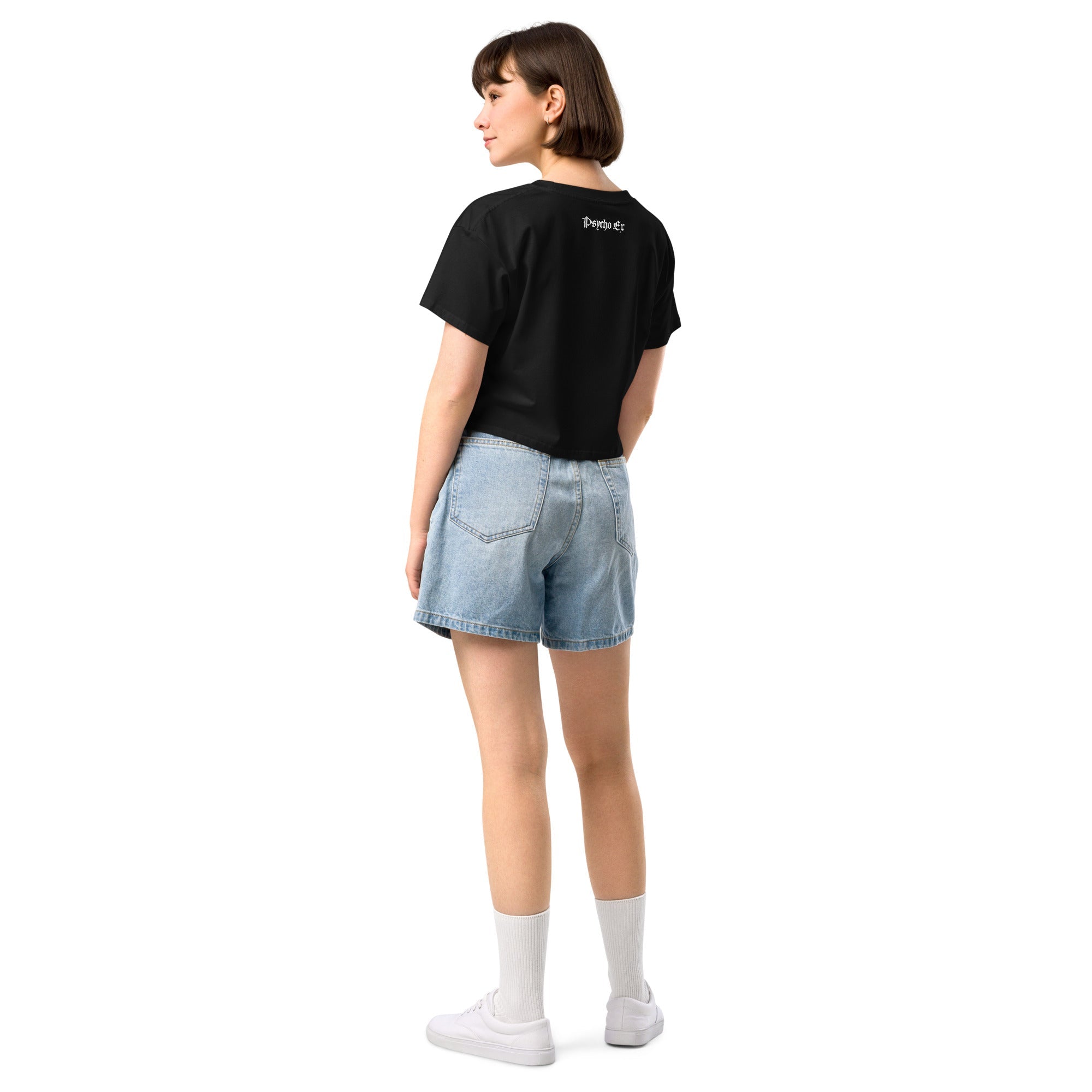 No Signal Cropped Tee | Psycho Ex