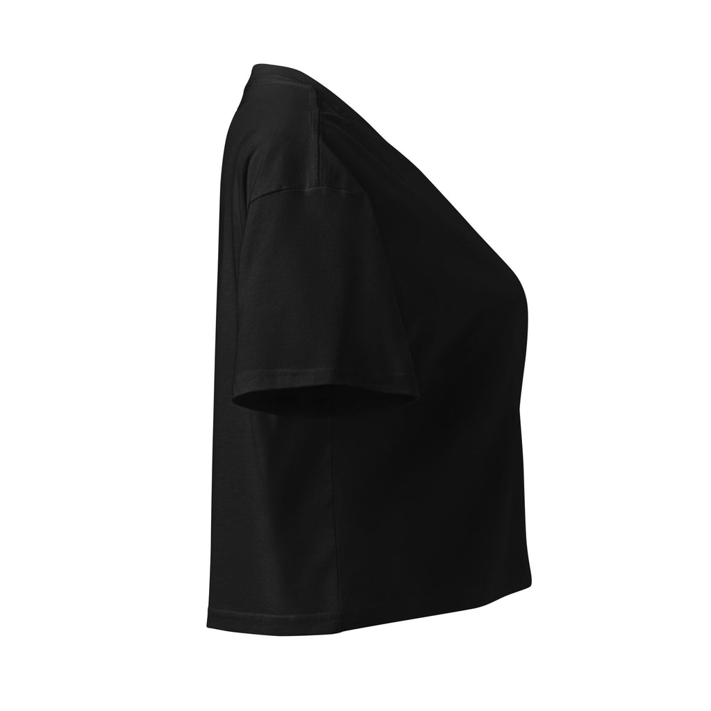 Problematic Babe Crop Top – Bold Black Graphic Tee